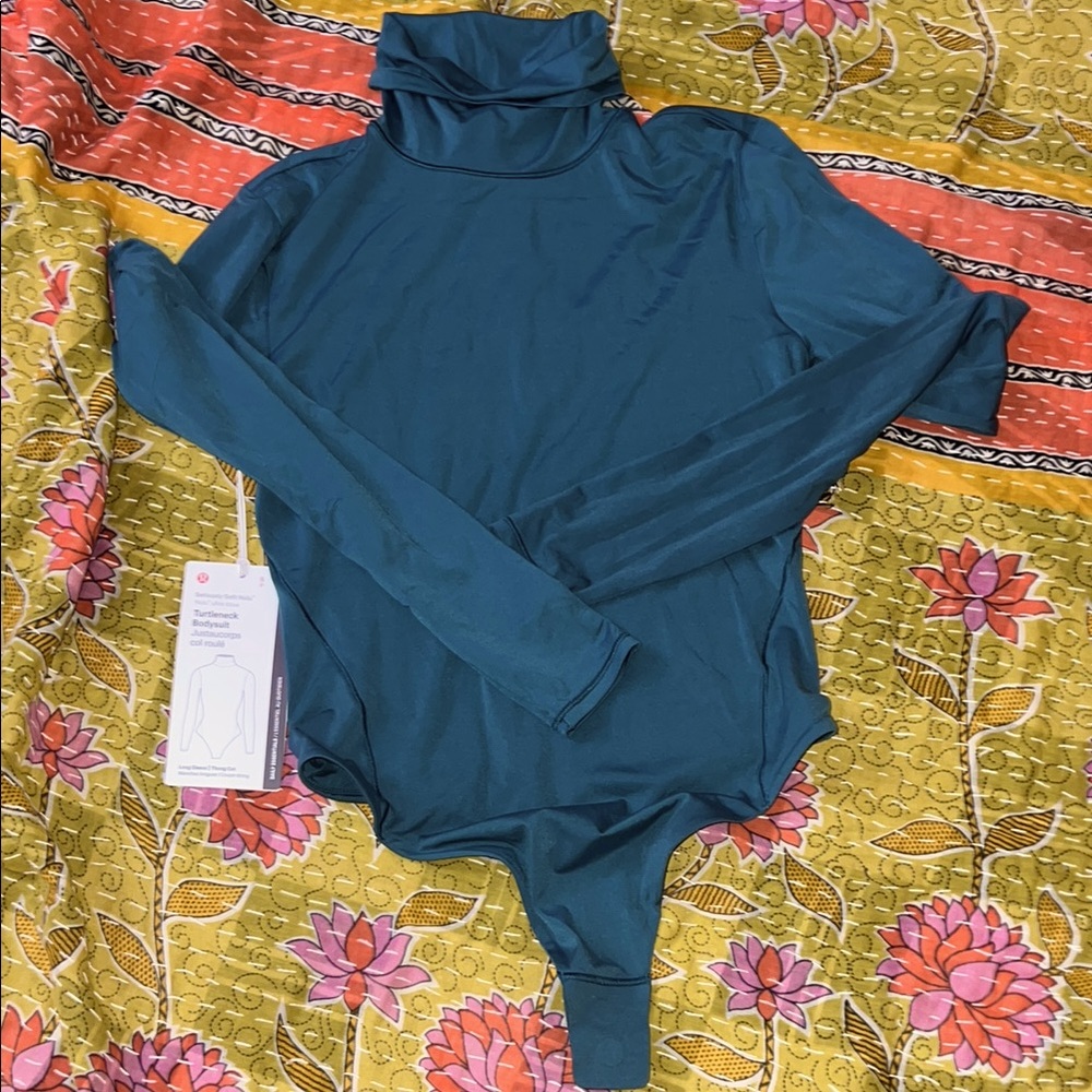 Lululemon Wundermost Seriously-Soft Nulu Turtleneck Bodysuit NWT